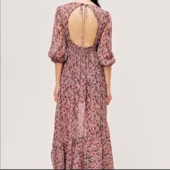 For Love and Lemons Sadie Maxi Dress in Multi Floral - Picture 4 of 11